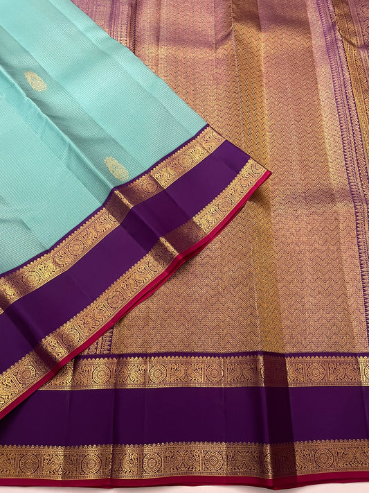 BKanchivaram Silk SBE236A8- 3By SRISHTA