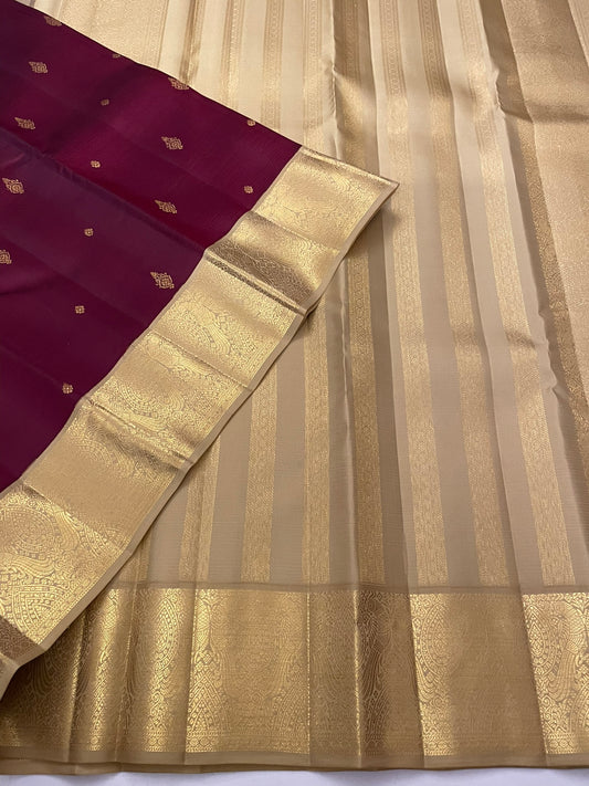 BKanchivaram Silk SBE236A21 - 5 By SRISHTA