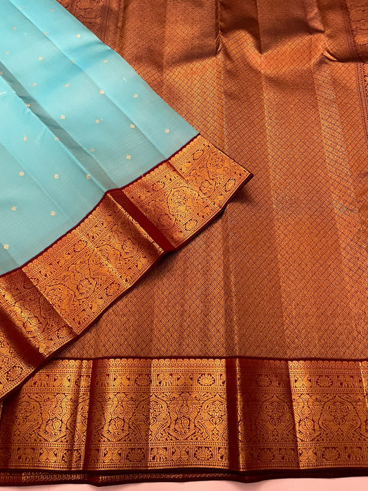 BKanchivaram Silk SBE236A21 - 13 By SRISHTA