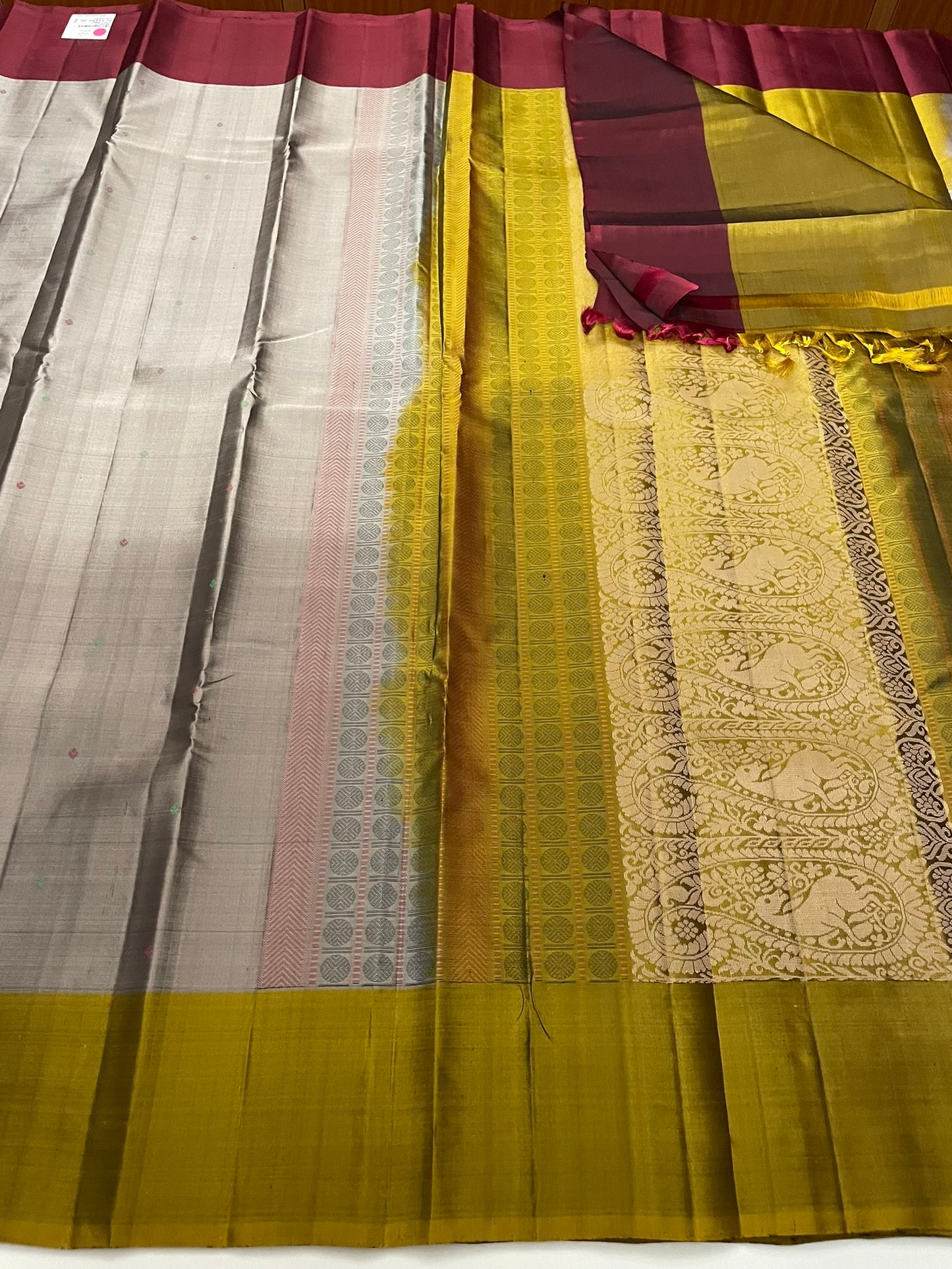 BKanchivaram Silk SBE238A3 - 5 By SRISHTA
