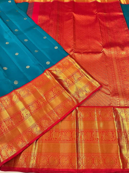 Kanchivaram Silk SBF146J9-5 By SRISHTA