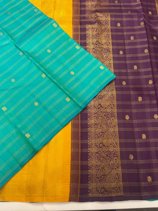 Kanchivaram Silk SBE249B8-1 By SRISHTA