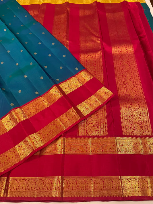 Kanchivaram Silk SBF45E4-3 By SRISHTA