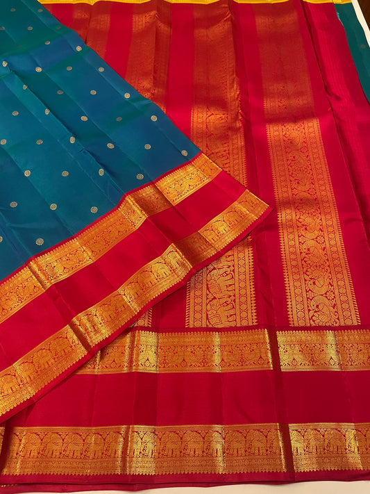 Kanchivaram Silk SBF45E4-7 By SRISHTA