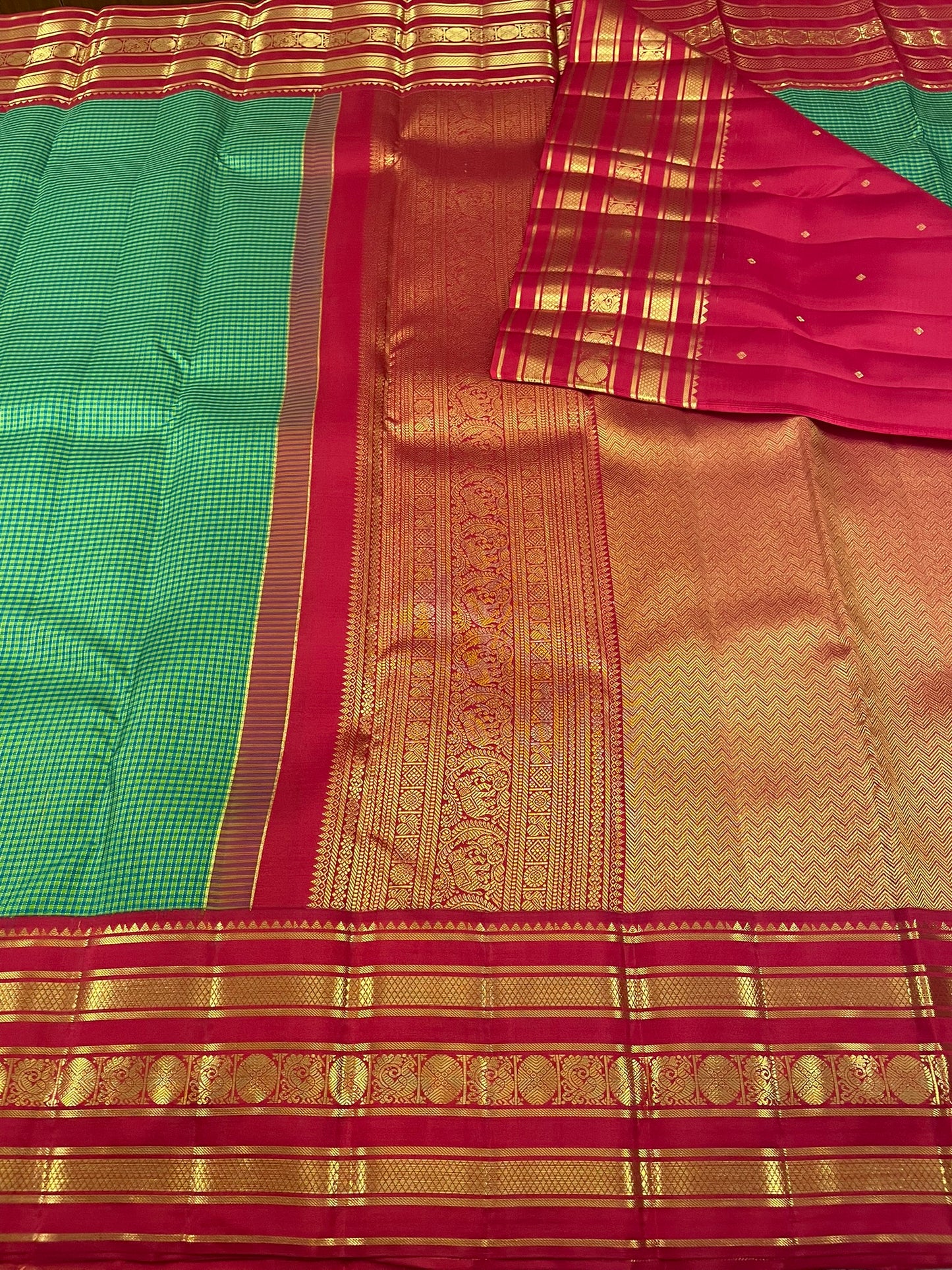 Kanchivaram Silk SBF45E7-2 By SRISHTA