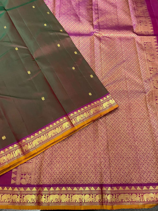 Kanchivaram Silk SBE196K3-1 By SRISHTA