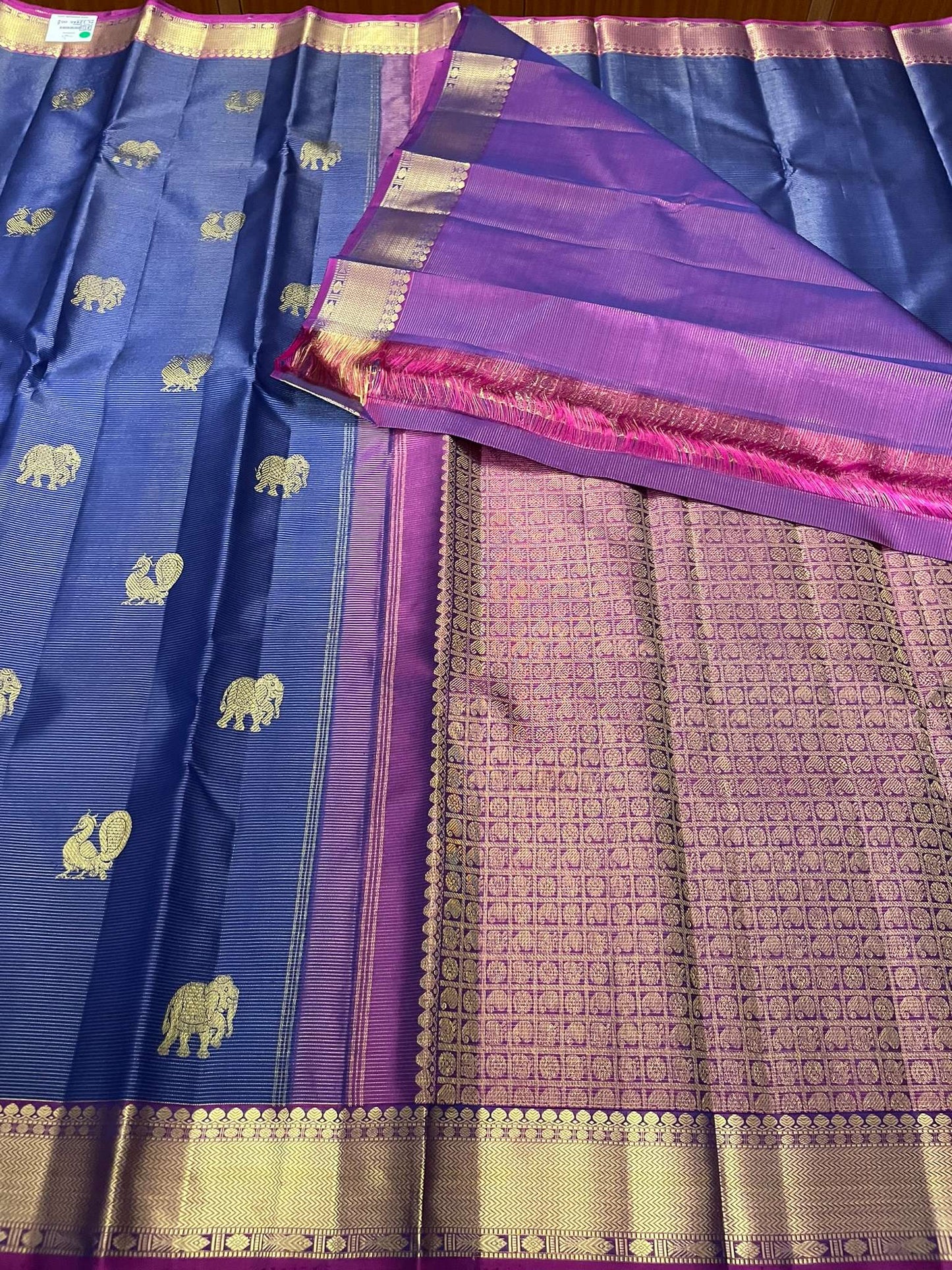 Kanchivaram Silk SBE196K6-1 By SRISHTA