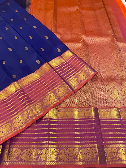 Kanchivaram Silk SBF55F13-14 By SRISHTA