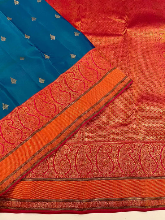 Kanchivaram Silk SBE256C4-10 By SRISHTA
