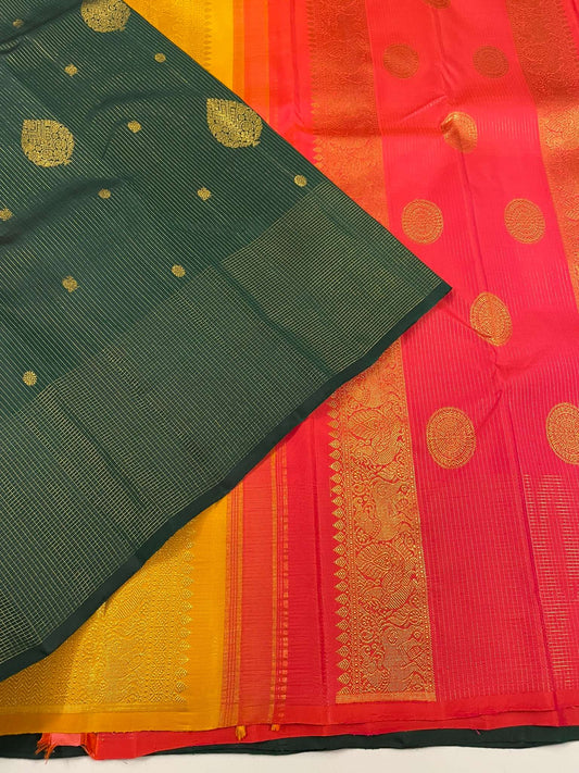 Kanchivaram Silk SBE256C9-16 By SRISHTA