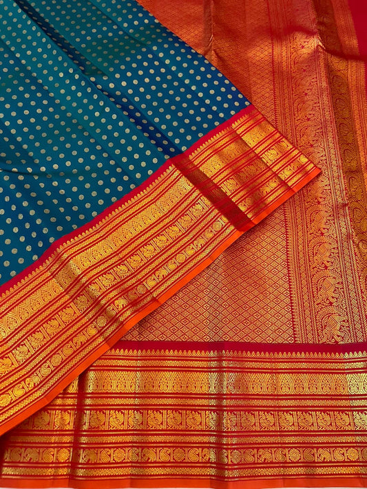 Kanchivaram Silk SBE201K12-8 By SRISHTA