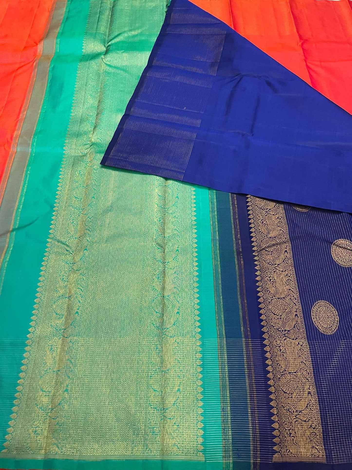 Kanchivaram Silk SBE187K9-8 By SRISHTA