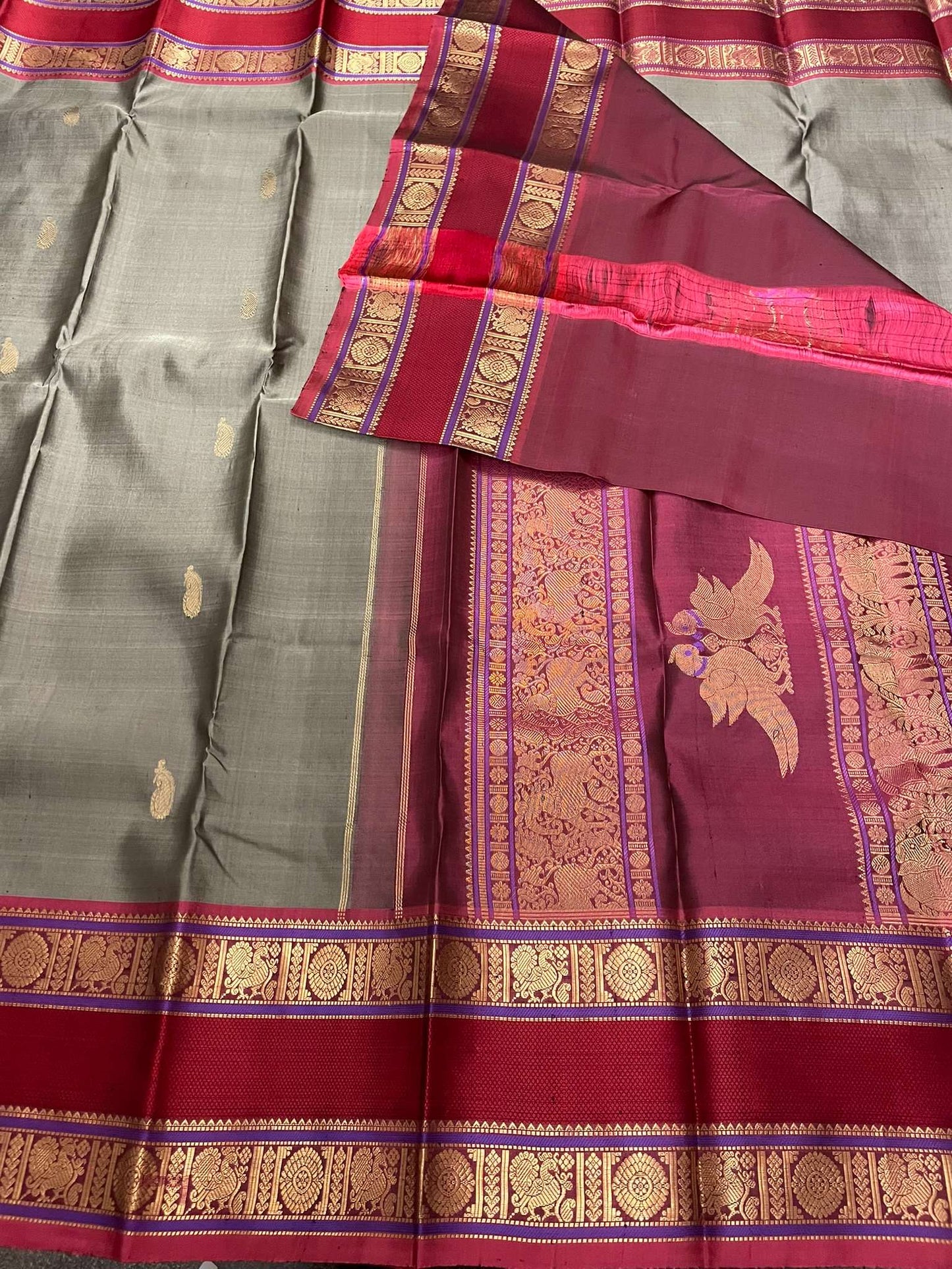 Kanchivaram Silk SBE189K4-1 By SRISHTA