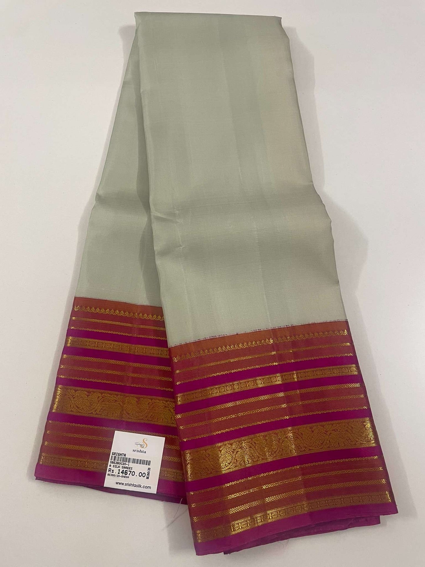 Kanchivaram Silk SBE260C20- 1 By SRISHTA