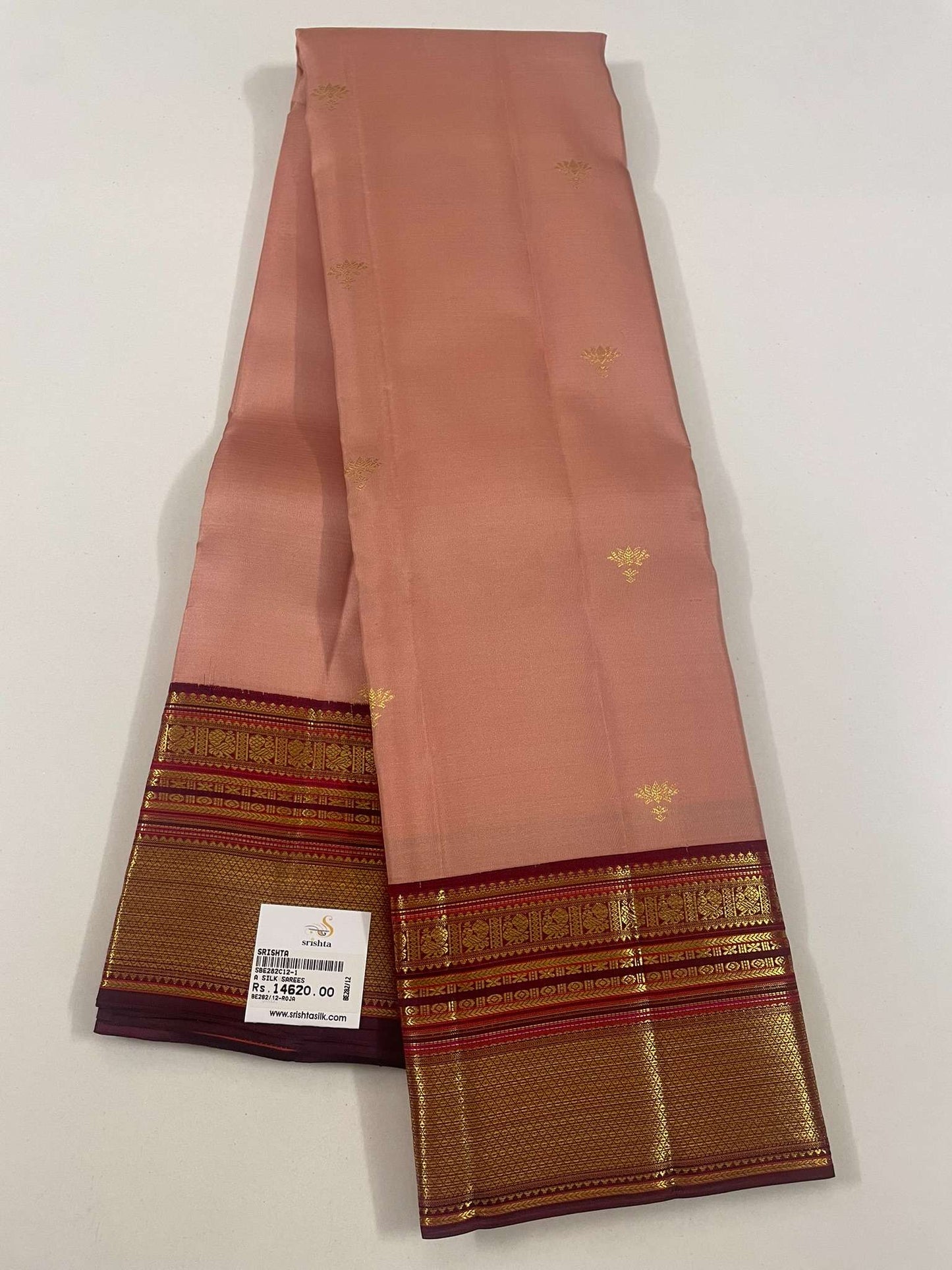 Kanchivaram Silk SBE282C12- 1 By SRISHTA