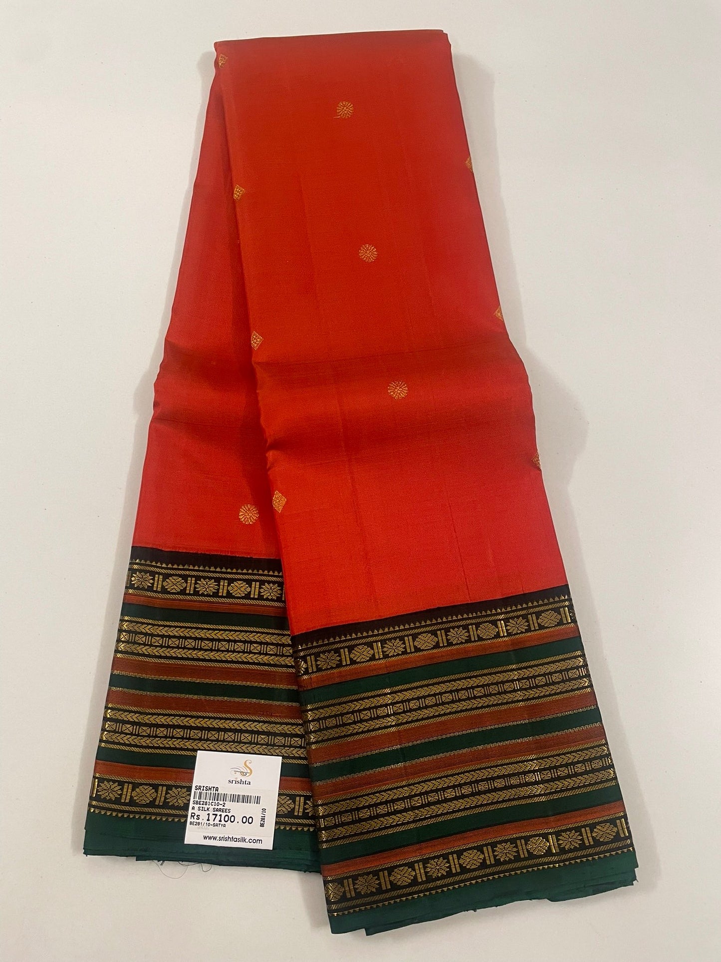 Kanchivaram Silk SBE281C10- 2 By SRISHTA