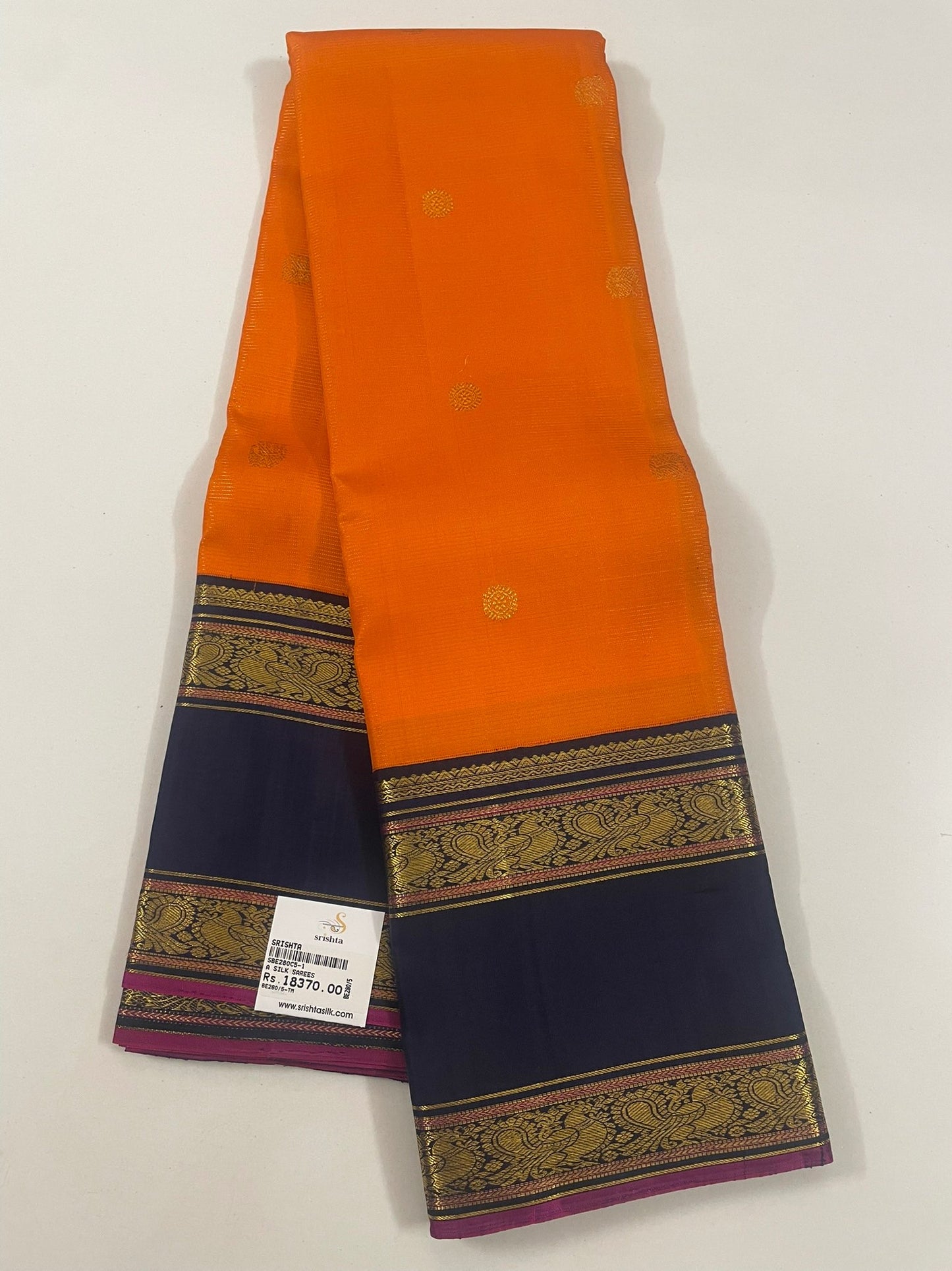 Kanchivaram Silk SBE280C5- 1 By SRISHTA