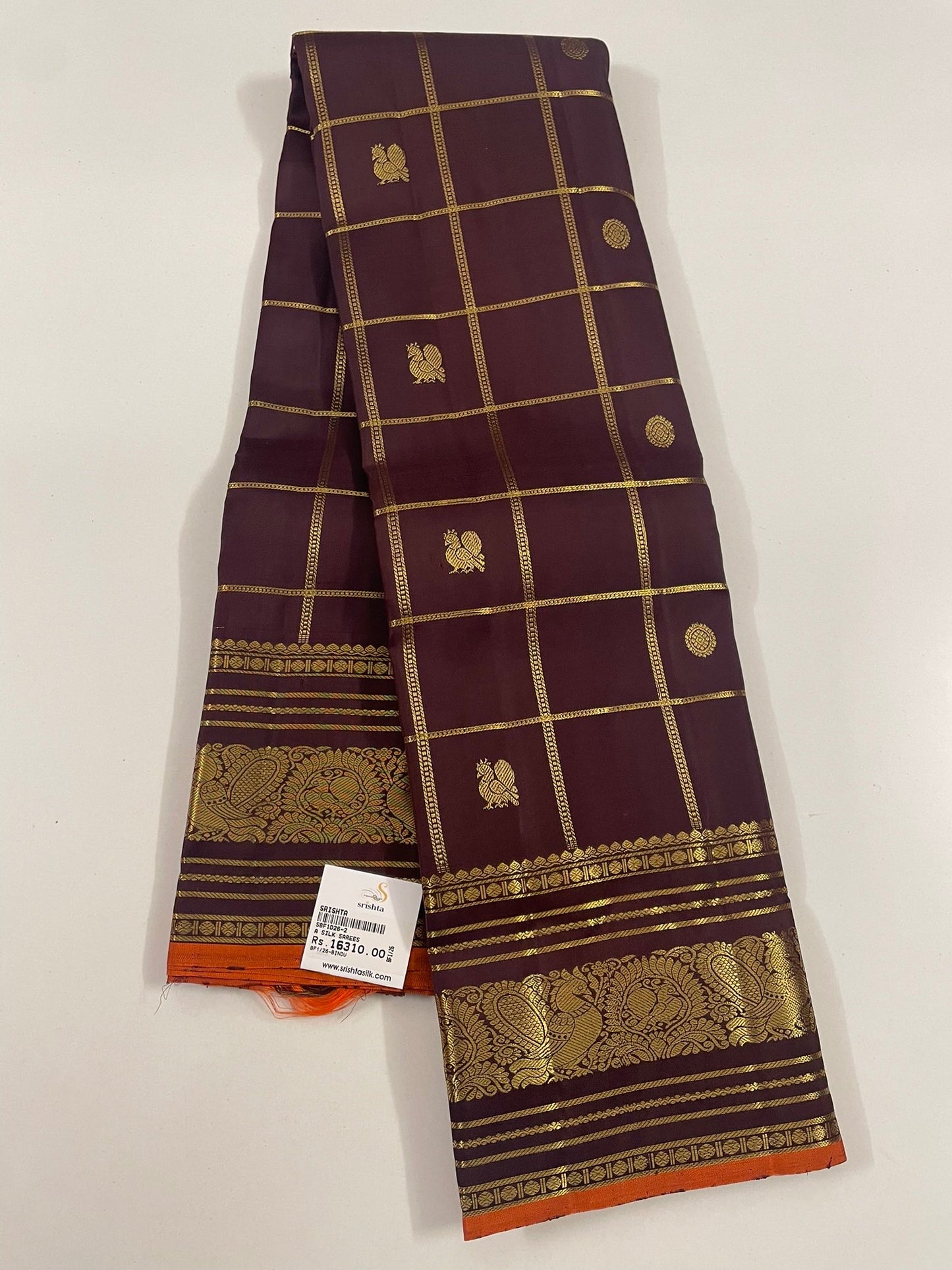 Kanchivaram Silk SBF1D26-2 By SRISHTA