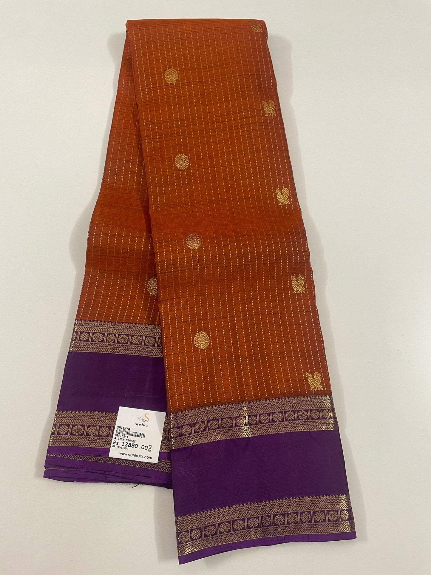 Kanchivaram Silk SBF1D2 - 1 By SRISHTA