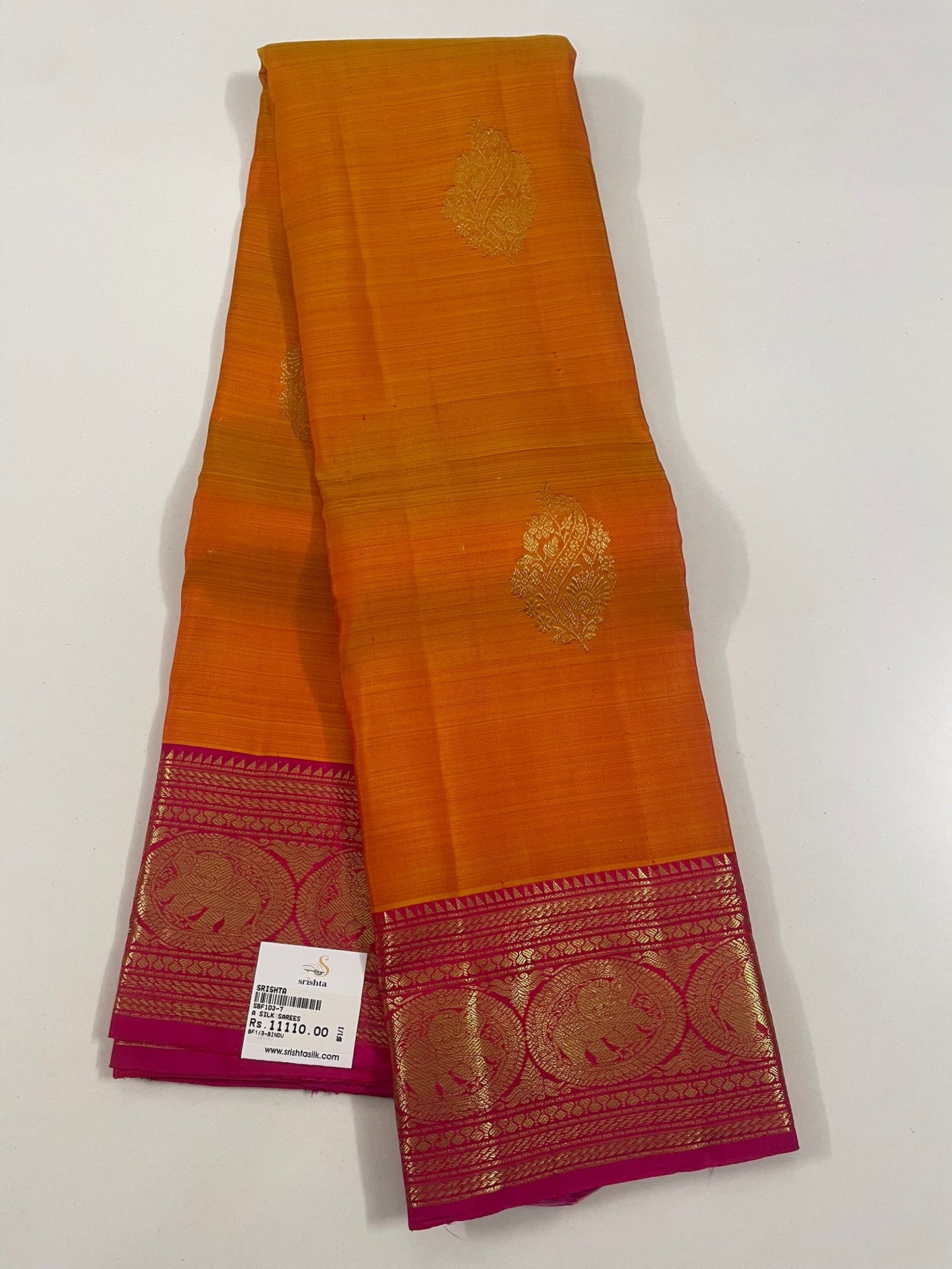 Kanchivaram Silk SBF1D3 - 7 By SRISHTA