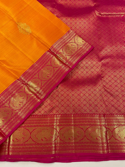 Kanchivaram Silk SBF1D3 - 7 By SRISHTA
