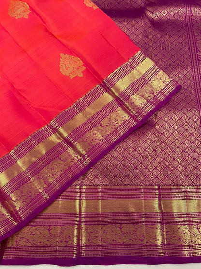 Kanchivaram Silk SBF1D3 - 4 By SRISHTA