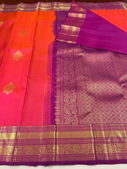 Kanchivaram Silk SBF1D3 - 4 By SRISHTA