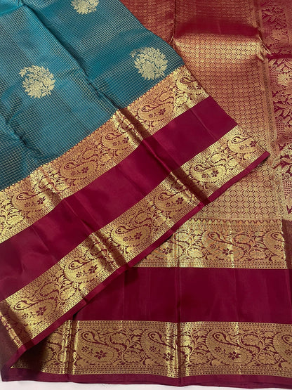Kanchivaram Silk SBF1D7 - 3 By SRISHTA