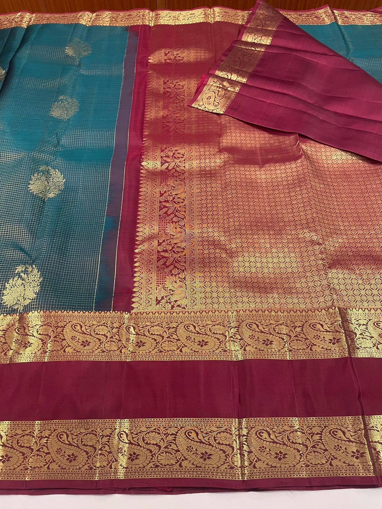 Kanchivaram Silk SBF1D7 - 3 By SRISHTA