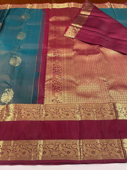 Kanchivaram Silk SBF1D7 - 3 By SRISHTA