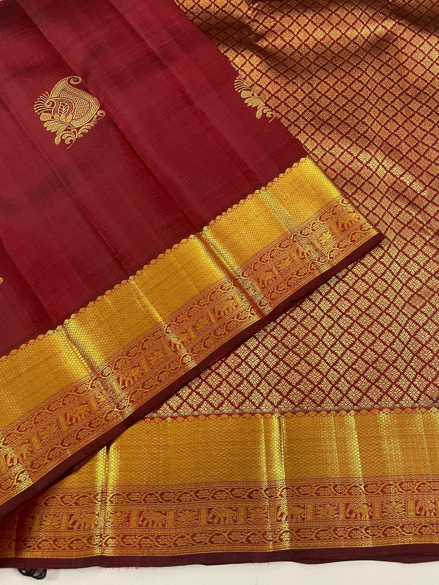 Kanchivaram Silk SBF1D3 - 9 By SRISHTA