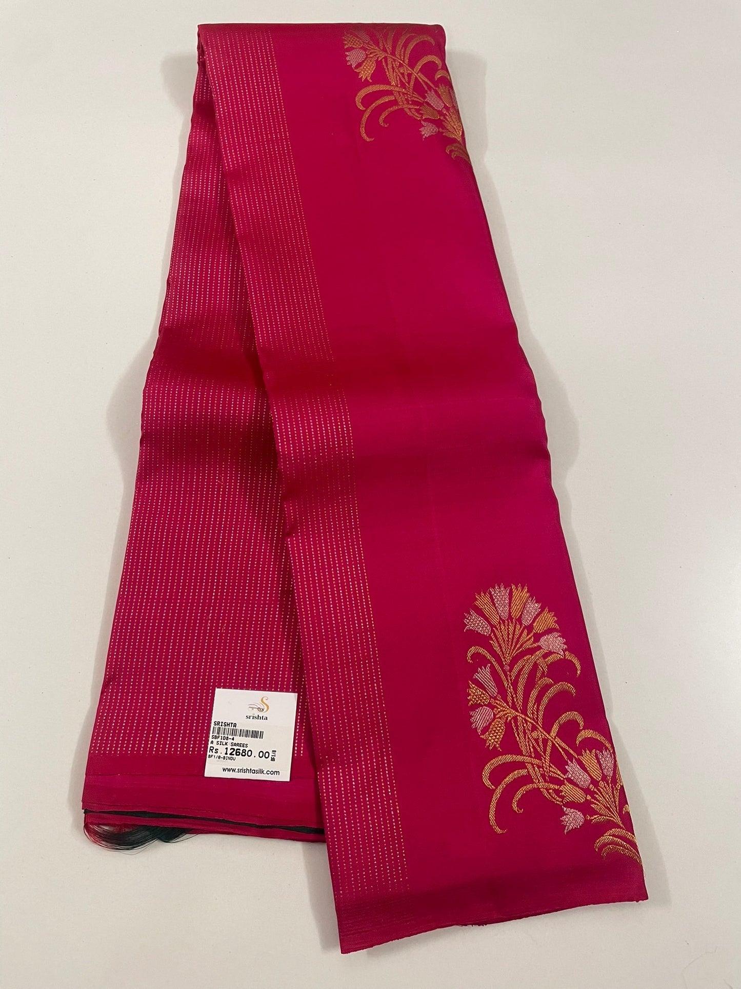 Kanchivaram Silk SBF1D8 - 4 By SRISHTA
