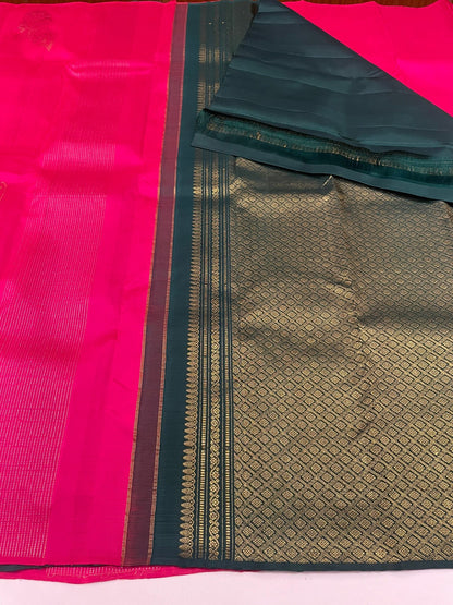 Kanchivaram Silk SBF1D8 - 4 By SRISHTA