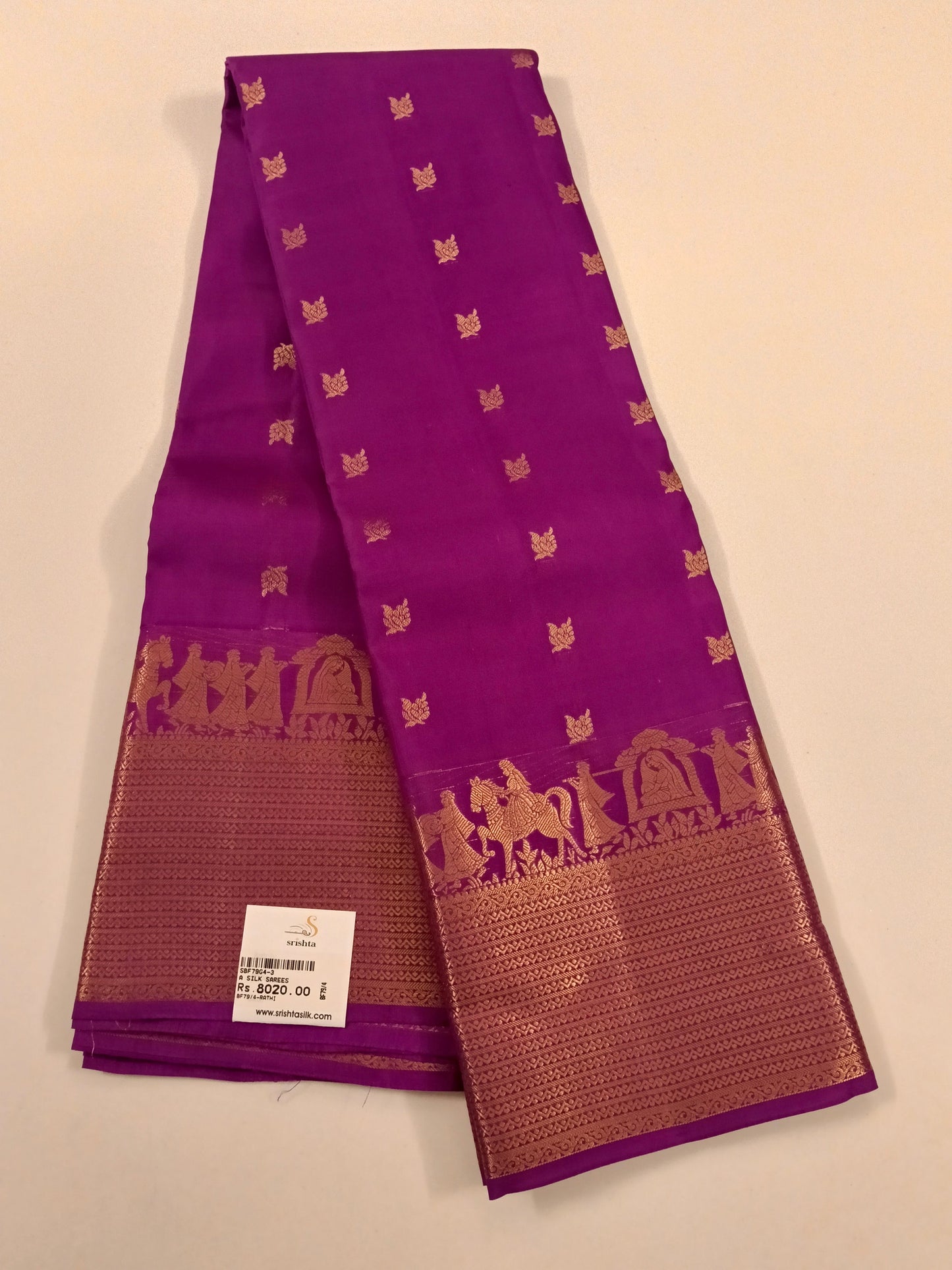 Kanchivaram Silk SBF79G4-3 By SRISHTA