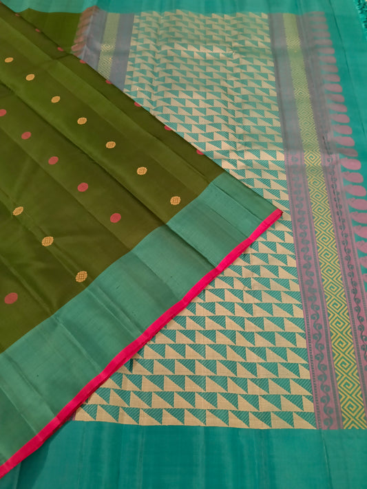 Kanchivaram Silk SBF82G5-1 By SRISHTA