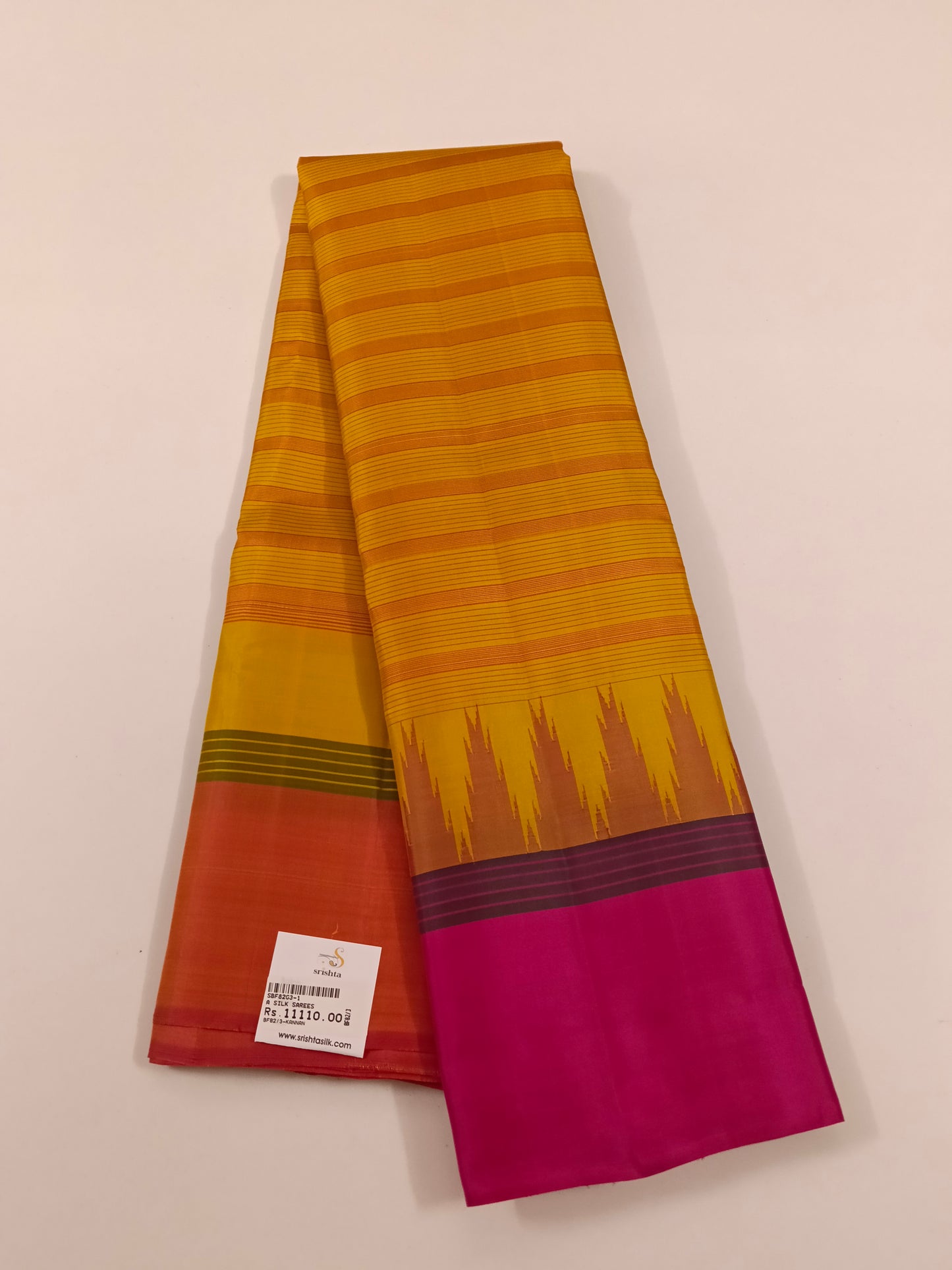 Kanchivaram Silk SBF82G3-1 By SRISHTA