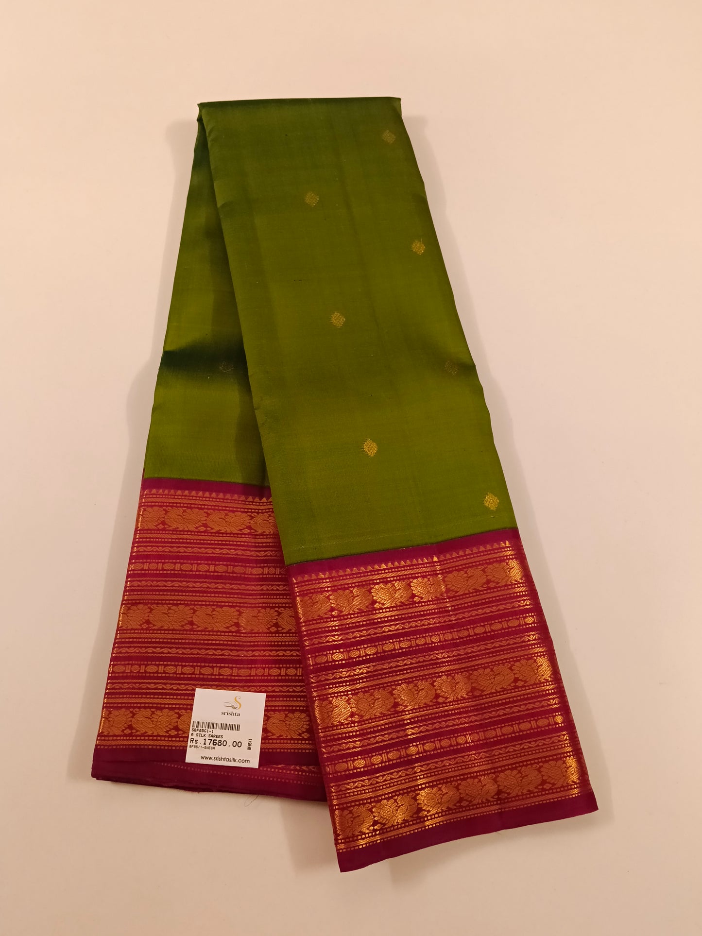 Kanchivaram Silk SBF85G1-1 By SRISHTA