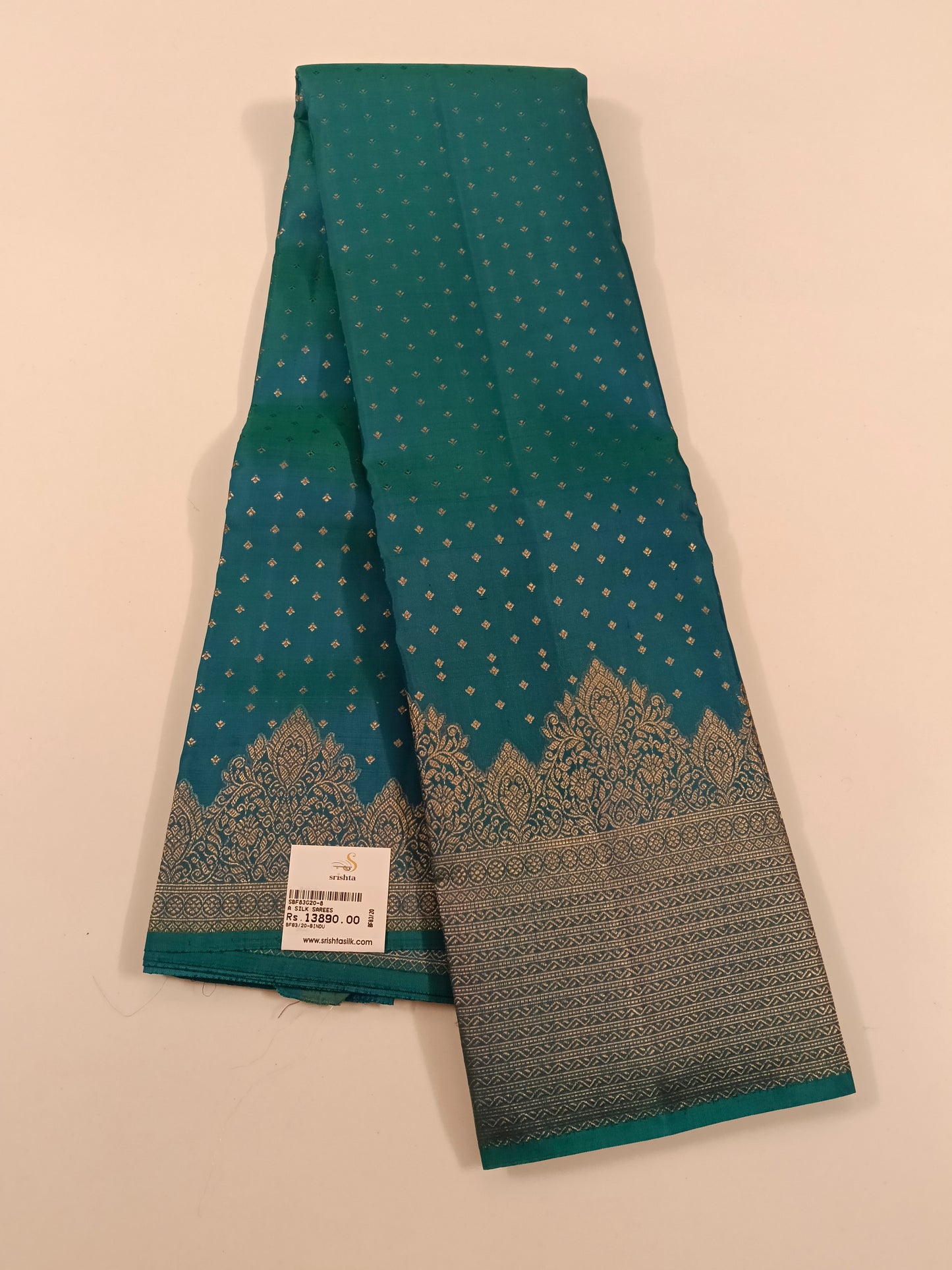 Kanchivaram Silk SBF83G20-8 By SRISHTA