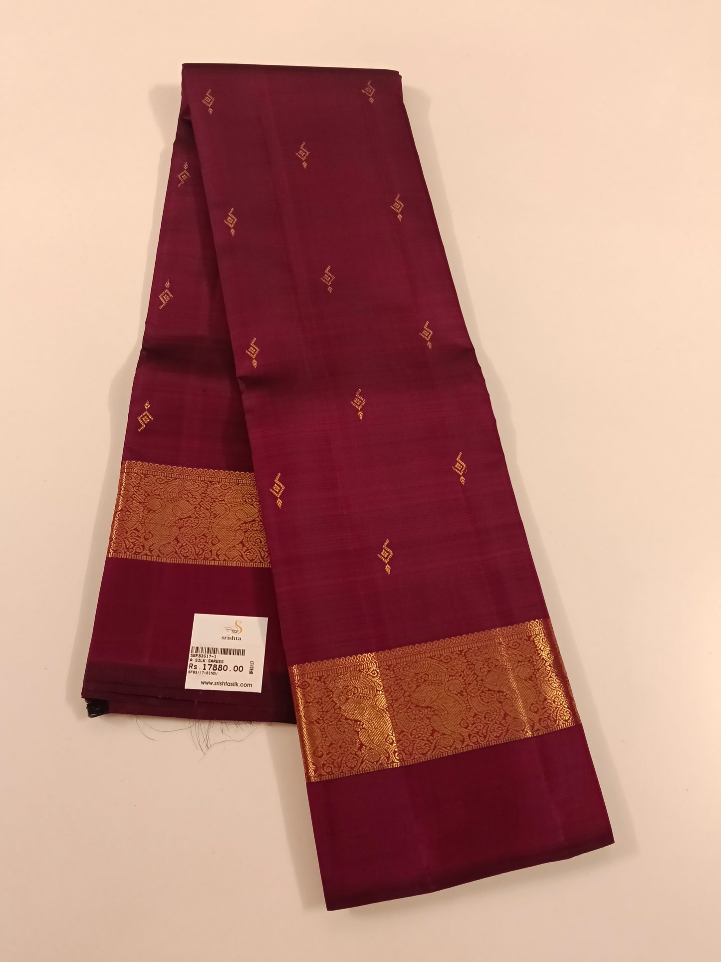 Kanchivaram Silk SBF83G17-1 By SRISHTA