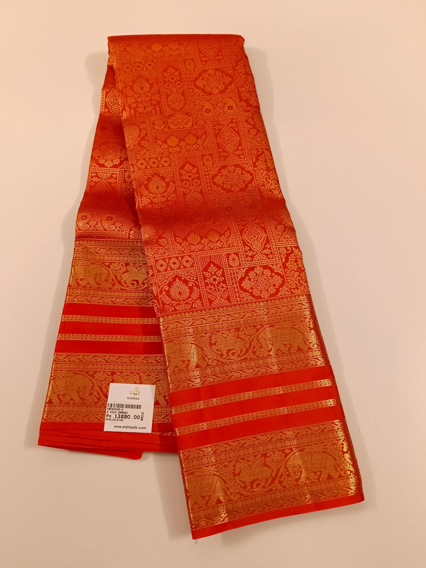 Kanchivaram Silk SBF83G22-2 By SRISHTA