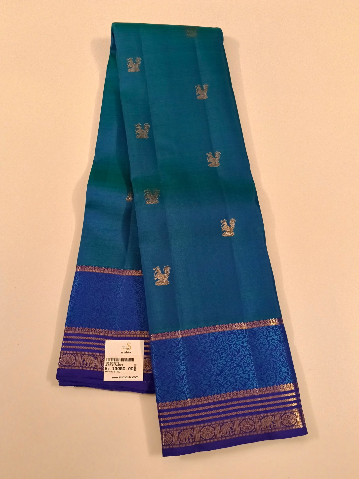 Kanchivaram Silk SBF83G10-1 By SRISHTA