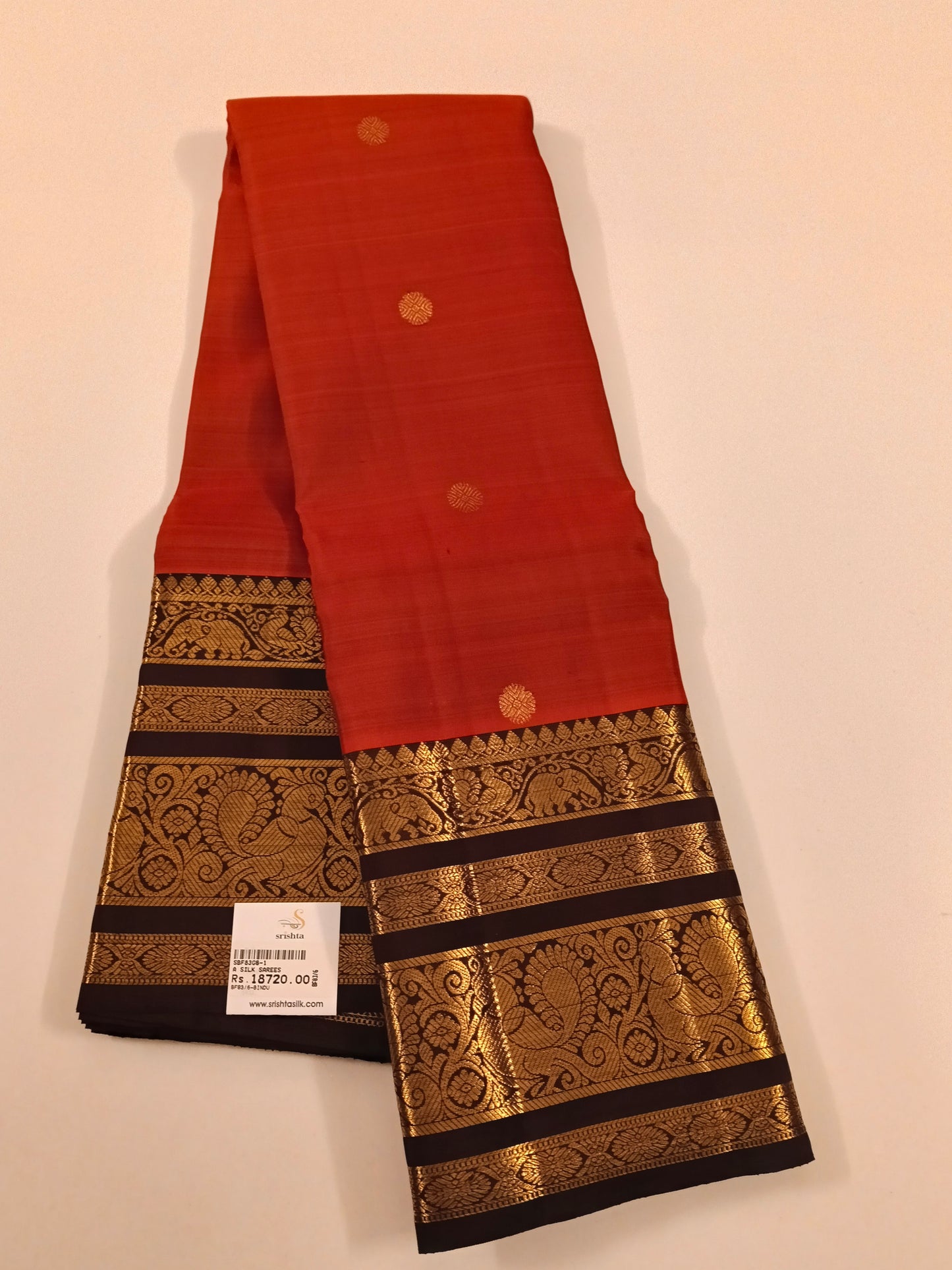 Kanchivaram Silk SBF83G6-1 By SRISHTA