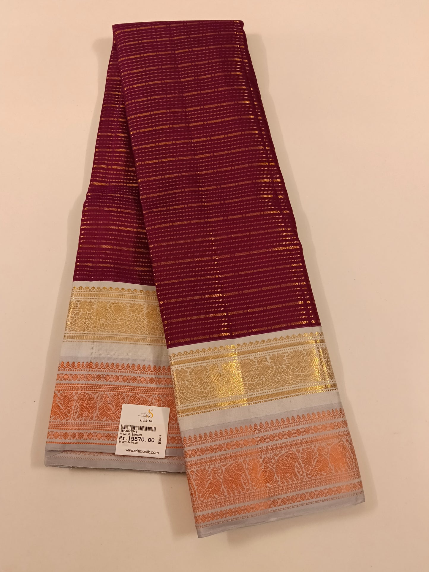 Kanchivaram Silk SBF88H15-1 By SRISHTA