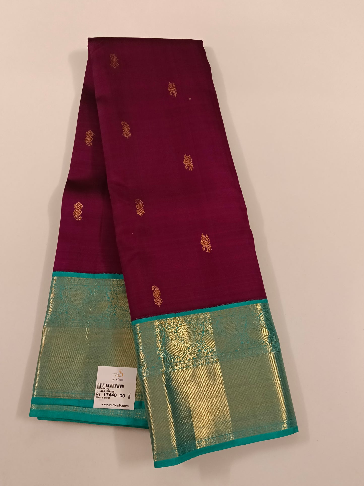 Kanchivaram Silk SBF88H3-1 By SRISHTA