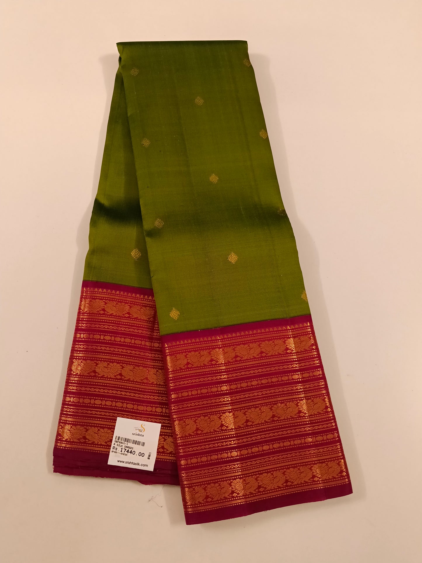 Kanchivaram Silk SBF88H1-1 By SRISHTA