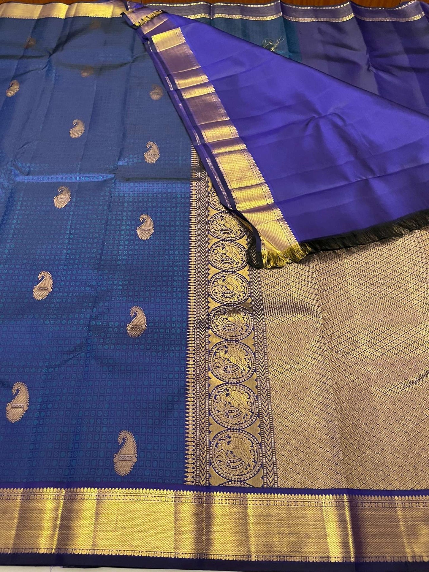 Kanchivaram Silk SBE208L3-7 By SRISHTA