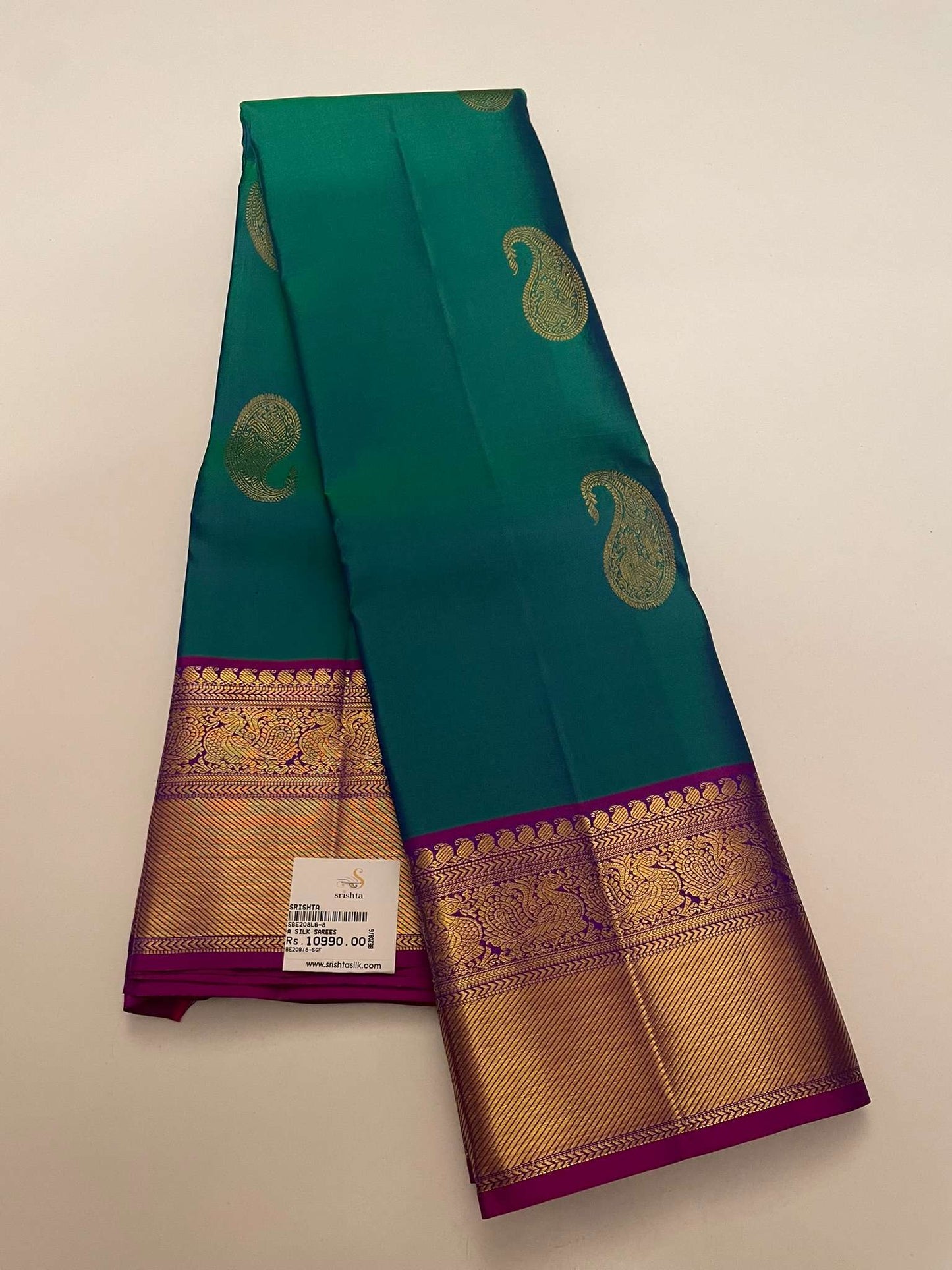Kanchivaram Silk SBE208L6-8 By SRISHTA