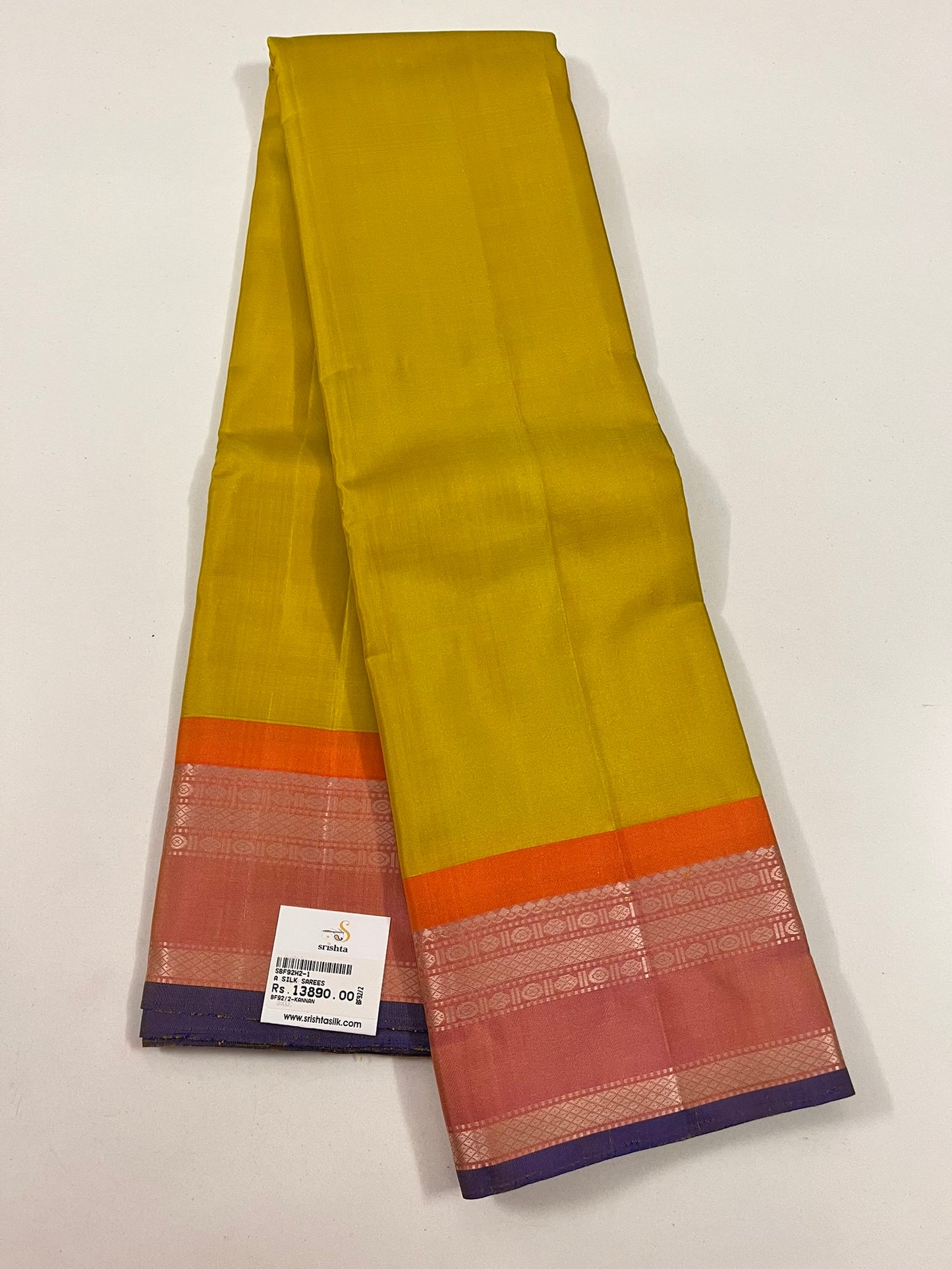 Kanchivaram Silk SBF92H2-1 By SRISHTA