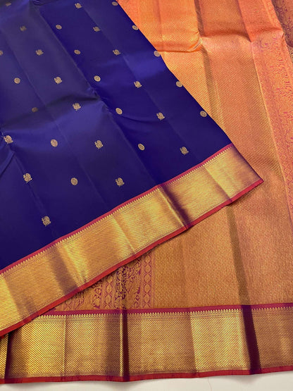 Kanchivaram Silk SBE208L8-8 By SRISHTA