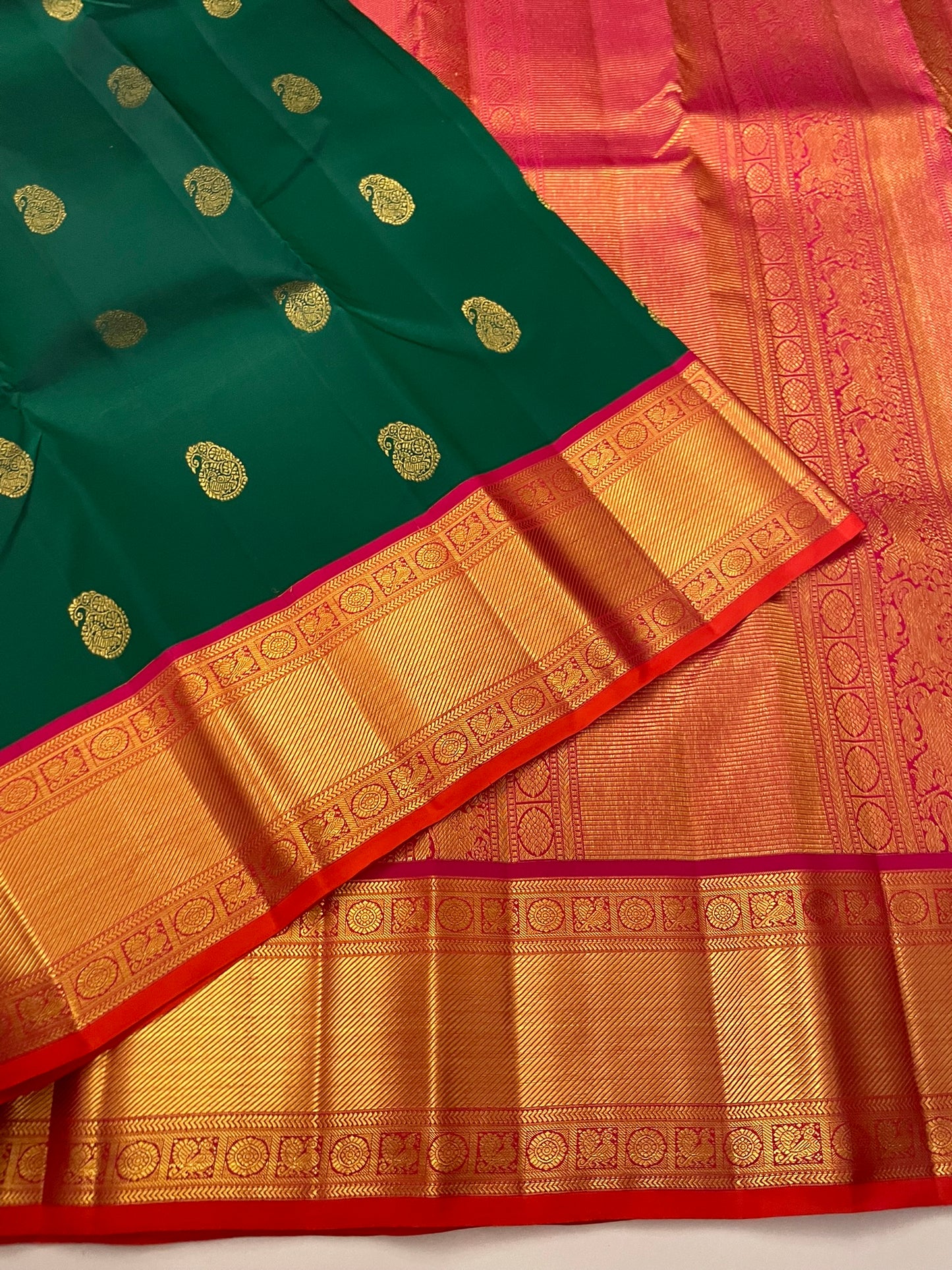 Kanchivaram Silk SBE207L1-7 By SRISHTA